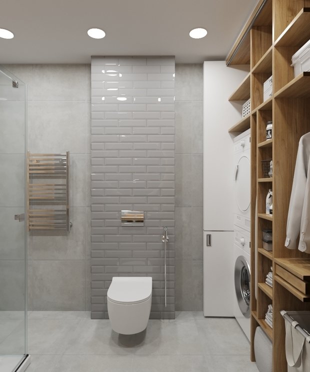 Фото из портфолио Ванная в современном стиле – фотографии дизайна интерьеров на INMYROOM