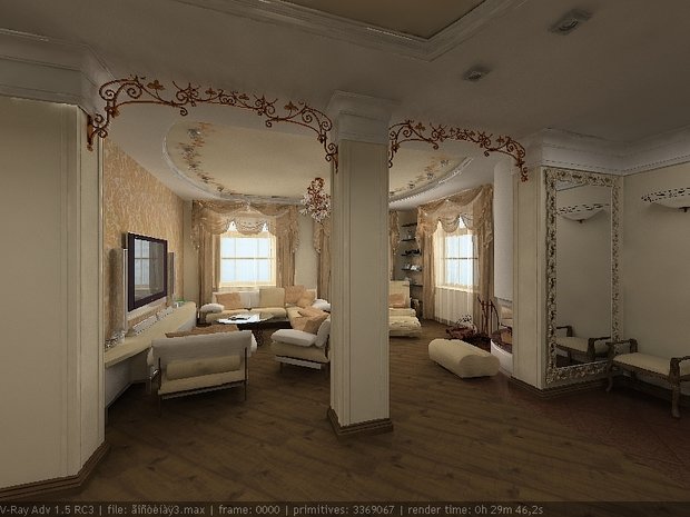 Фото из портфолио Коттедж в поселке Палникс – фотографии дизайна интерьеров на INMYROOM