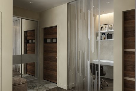 Квартира в теплых тонах - Прихожая