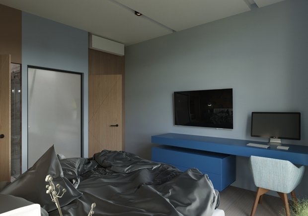 Фото из портфолио Минимализм с элементами арта – фотографии дизайна интерьеров на INMYROOM
