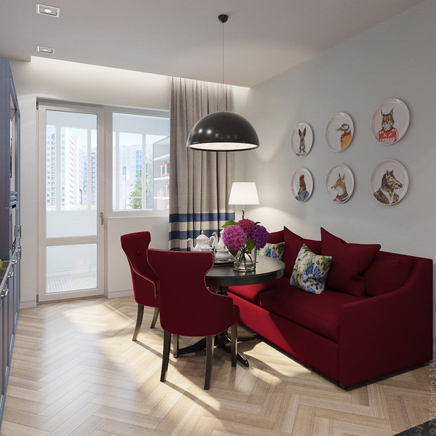 Фото из портфолио Маленькая Европа – фотографии дизайна интерьеров на INMYROOM
