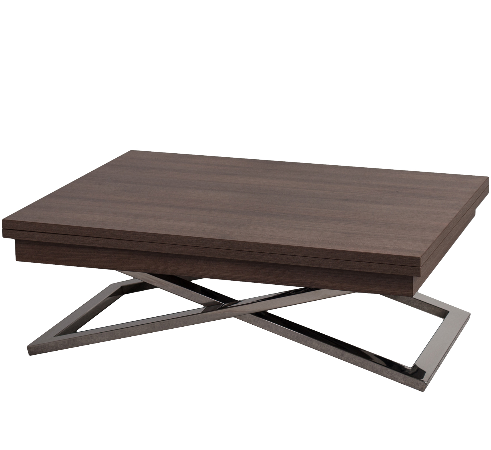 Стол-трансформер Cross D69 цвета дуб шамони темный 