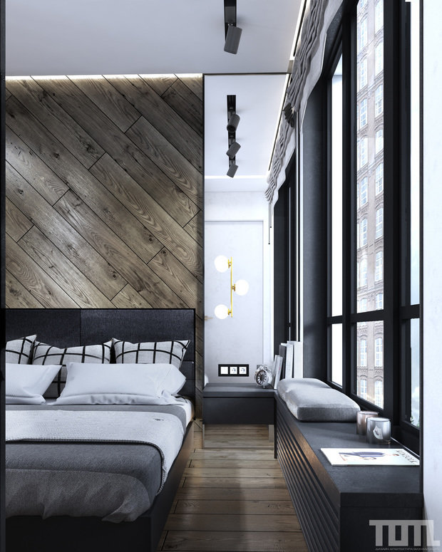 Фото из портфолио Монохромный минимализм – фотографии дизайна интерьеров на INMYROOM