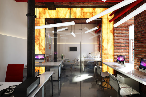 Фото из портфолио Общественные интерьеры. Офисы – фотографии дизайна интерьеров на INMYROOM