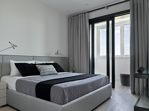 Фото из портфолио Черно-белая квартира – фотографии дизайна интерьеров на INMYROOM