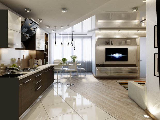 Фото из портфолио Квартира, 70 м.кв. – фотографии дизайна интерьеров на INMYROOM