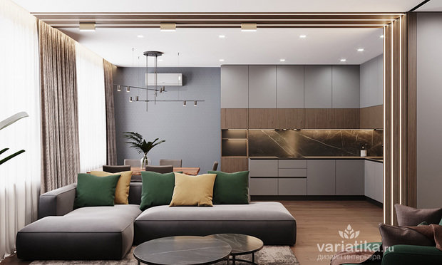 Фото из портфолио 108_silver – фотографии дизайна интерьеров на INMYROOM