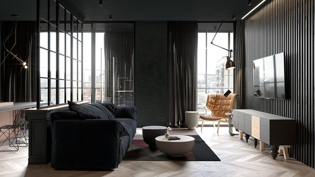 Фото из портфолио Copper Field – фотографии дизайна интерьеров на INMYROOM