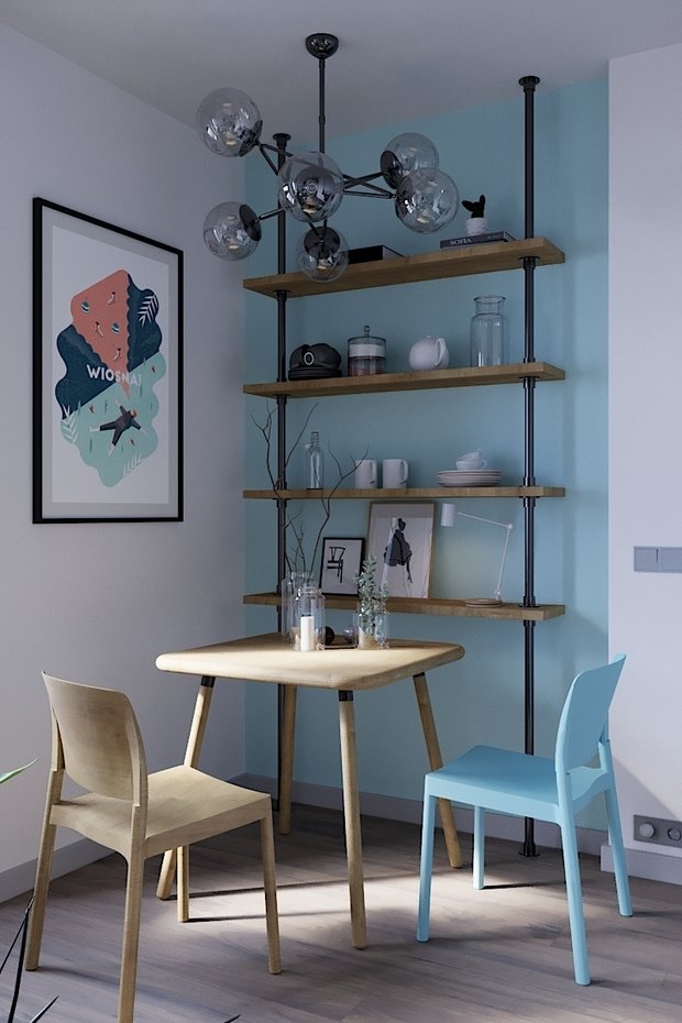 Фото из портфолио BLUE Scandinavian Interrior – фотографии дизайна интерьеров на INMYROOM