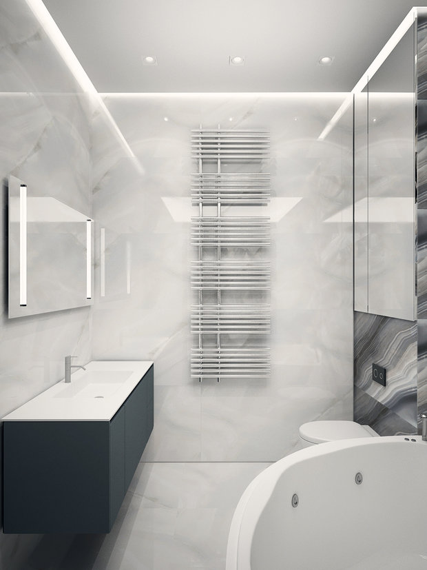 Фото из портфолио Осколки льда – фотографии дизайна интерьеров на INMYROOM