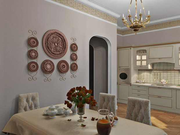 Фото из портфолио КВАРТИРА 120 КВ. МЕТРОВ - Стиль –Новая классика(traditional) – фотографии дизайна интерьеров на INMYROOM