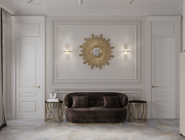 Фото из портфолио Спальня с яркими акцентами – фотографии дизайна интерьеров на INMYROOM