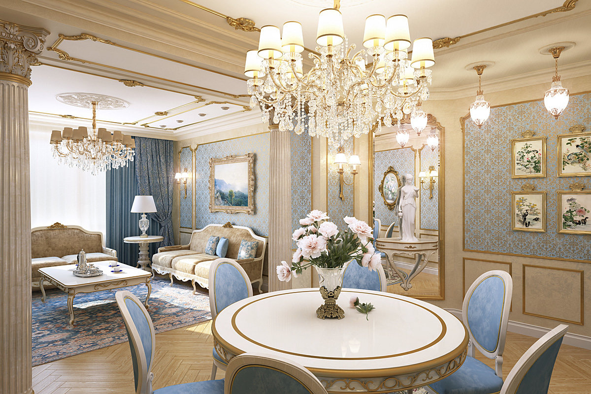 Фото из портфолио Квартира в классическом стиле – фотографии дизайна интерьеров на INMYROOM Фото из портфолио Квартира в классическом стиле – фотографии дизайна интерьеров на INMYROOM