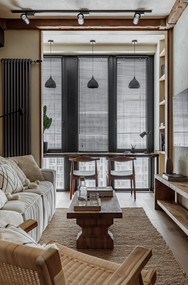 Фотография: Гостиная в стиле Эко, Восточный, Квартира, Проект недели, Москва, 3 комнаты, 60-90 метров, AD-Home – фото на INMYROOM Фотография: Гостиная в стиле Эко, Восточный, Квартира, Проект недели, Москва, 3 комнаты, 60-90 метров, AD-Home – фото на INMYROOM