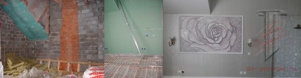 Фото из портфолио Загородный дом. Фасад. До и после проекта. – фотографии дизайна интерьеров на InMyRoom.ru
