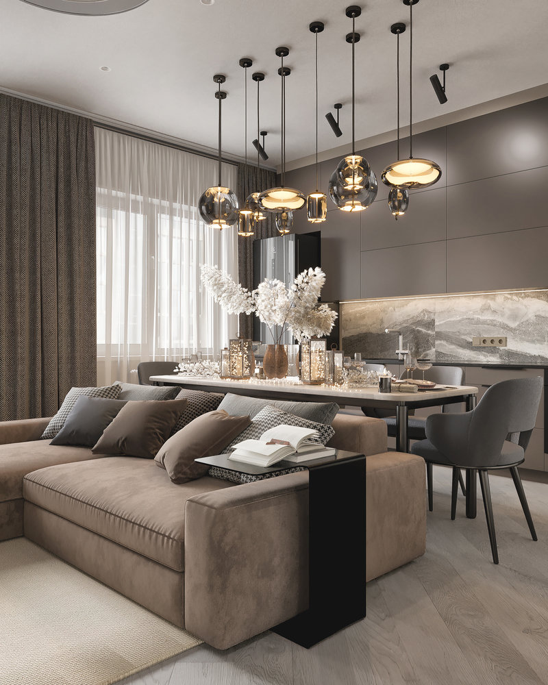 Фото из портфолио 3 Комнатная квартира в ЖК Спектр – фотографии дизайна интерьеров на INMYROOM Фото из портфолио 3 Комнатная квартира в ЖК Спектр – фотографии дизайна интерьеров на INMYROOM