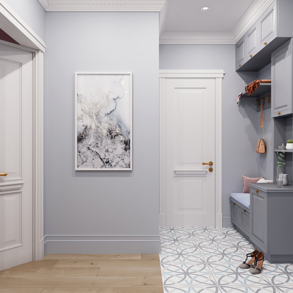 Фотография: Прихожая в стиле Современный, Квартира, Проект недели, Химки, Елена Иванова, 3 комнаты, 60-90 метров, ЖК «Левобережный» – фото на INMYROOM Фотография: Прихожая в стиле Современный, Квартира, Проект недели, Химки, Елена Иванова, 3 комнаты, 60-90 метров, ЖК «Левобережный» – фото на INMYROOM