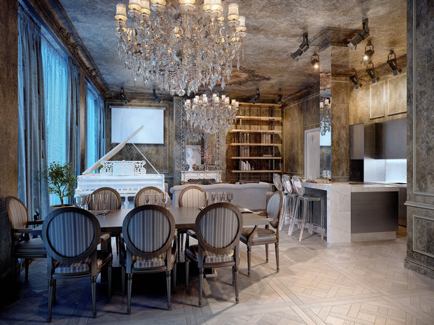 Фото из портфолио АртХаус – фотографии дизайна интерьеров на INMYROOM