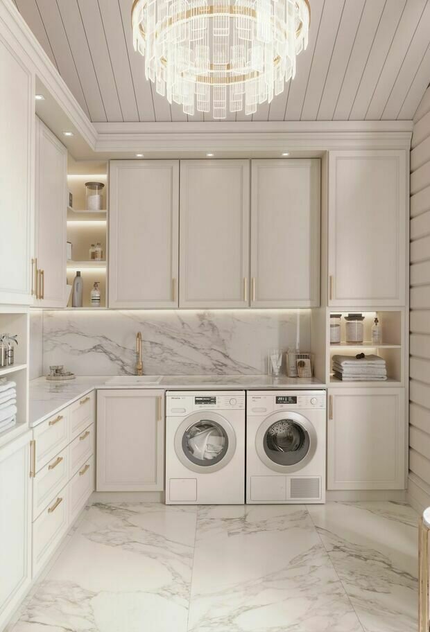 Фото из портфолио Дом 281,5 м² в КП Руза Фэмили: светлый интерьер для светлой семьи – фотографии дизайна интерьеров на INMYROOM