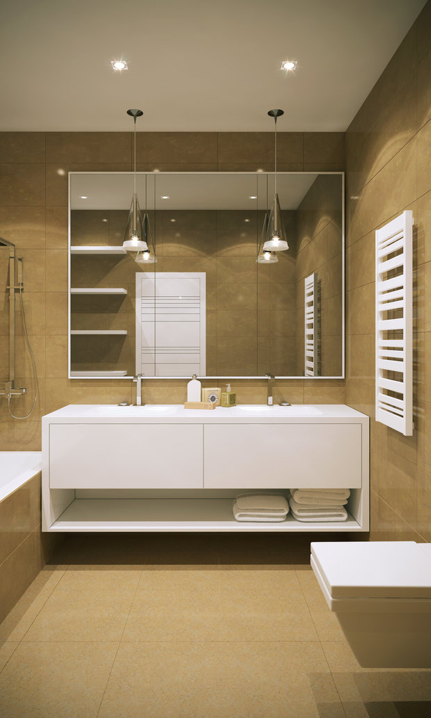 Фото из портфолио Просторная квартира в стиле Loft. Жилой комплекс "Айвазовский" г.Москва. 25 – фотографии дизайна интерьеров на INMYROOM