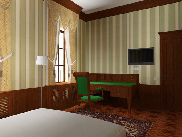 Фото из портфолио Коттедж в классическом стиле – фотографии дизайна интерьеров на INMYROOM