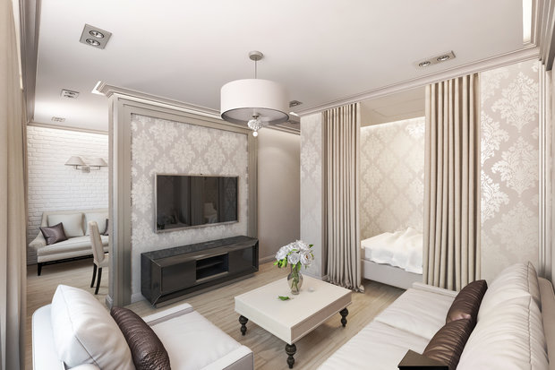Фото из портфолио Современная классика – фотографии дизайна интерьеров на INMYROOM