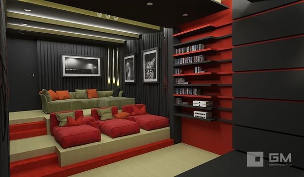 Фото из портфолио Интерьер загородного дома – фотографии дизайна интерьеров на InMyRoom.ru