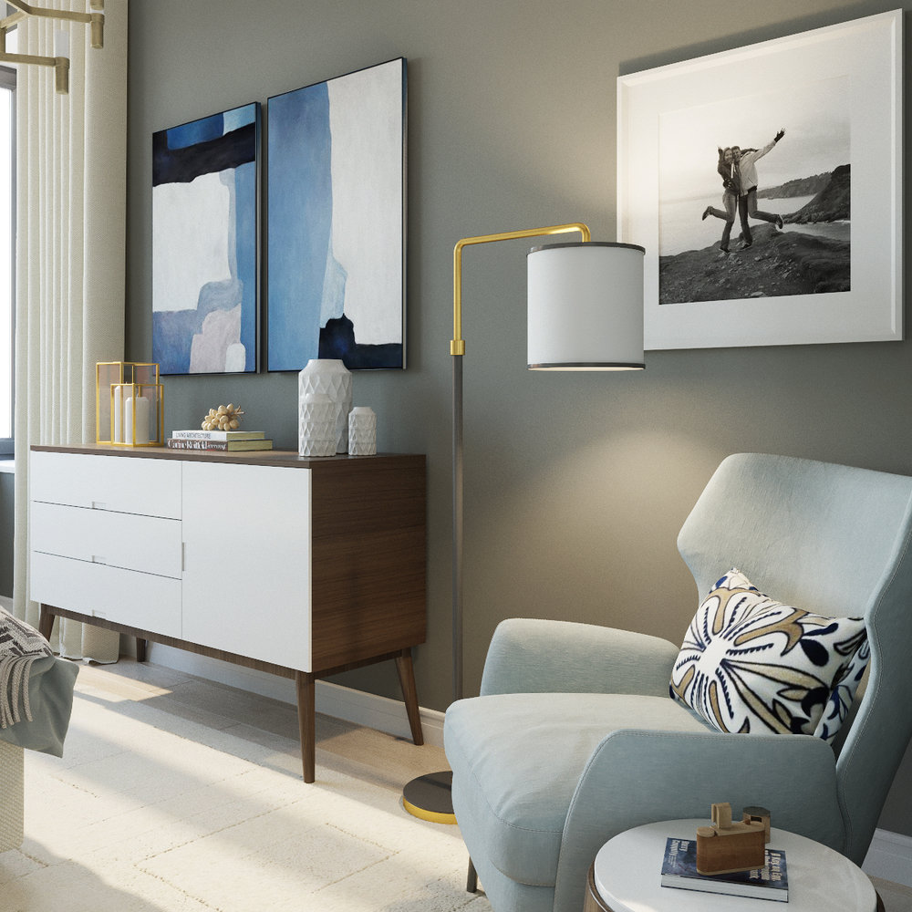 Фотография: Спальня в стиле Скандинавский, Минимализм, Современный, Квартира, Проект недели, Московская область, Одинцовский район, 2 комнаты, 60-90 метров, Монолитно-кирпичный, наталья патрушева, ЖК «Резиденции Сколково» – фото на INMYROOM Фотография: Спальня в стиле Скандинавский, Минимализм, Современный, Квартира, Проект недели, Московская область, Одинцовский район, 2 комнаты, 60-90 метров, Монолитно-кирпичный, наталья патрушева, ЖК «Резиденции Сколково» – фото на INMYROOM