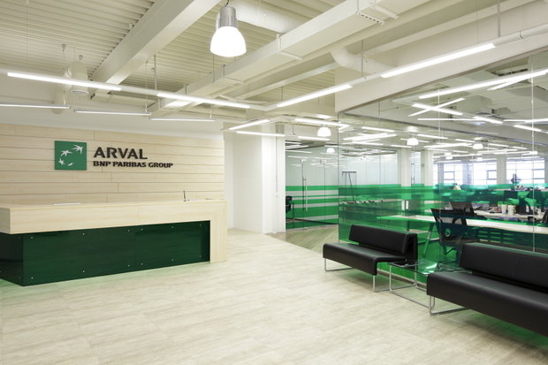Фото из портфолио Дизайн офиса BNP Paribas – фотографии дизайна интерьеров на INMYROOM