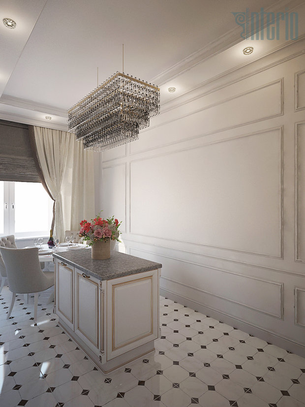 Фото из портфолио Коттедж, Март 2018 – фотографии дизайна интерьеров на INMYROOM