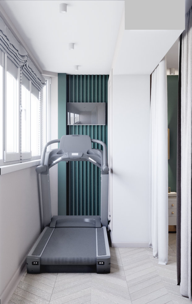 Фото из портфолио Квартира "Сибирский шик" – фотографии дизайна интерьеров на INMYROOM