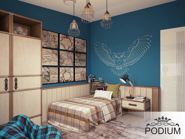 Фото из портфолио Детская для подростка – фотографии дизайна интерьеров на INMYROOM