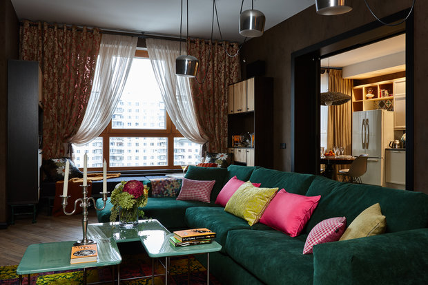 Фото из портфолио Квартира в ЖК «Wellton Park» – 165 м² – фотографии дизайна интерьеров на INMYROOM