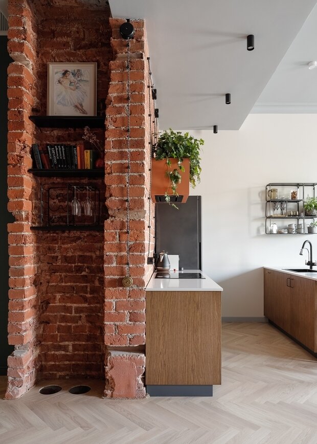 Фотография: Кухня и столовая в стиле Лофт, Современный,  – фото на INMYROOM