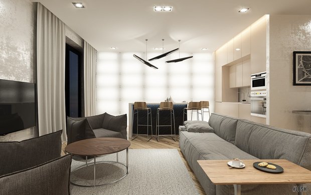 Фото из портфолио Repino Crystal - Кухня – фотографии дизайна интерьеров на InMyRoom.ru