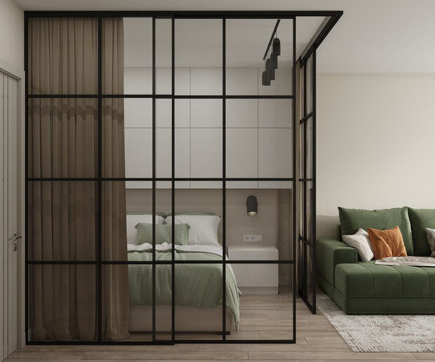 Фото из портфолио Однокомнатная квартира – фотографии дизайна интерьеров на INMYROOM