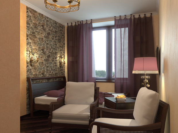 Фото из портфолио Квартира в Тосканском стиле – фотографии дизайна интерьеров на INMYROOM