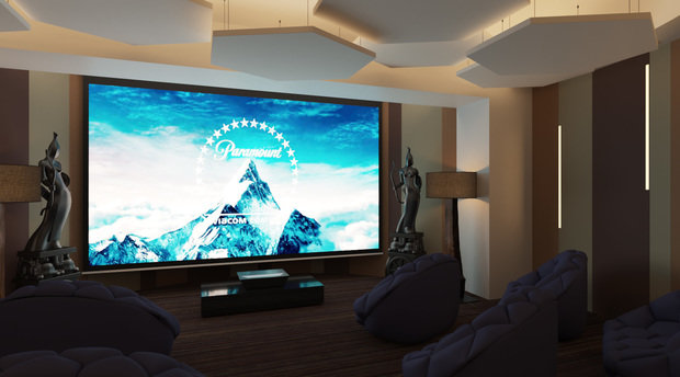 Фото из портфолио Кинозал в ресторане – фотографии дизайна интерьеров на INMYROOM