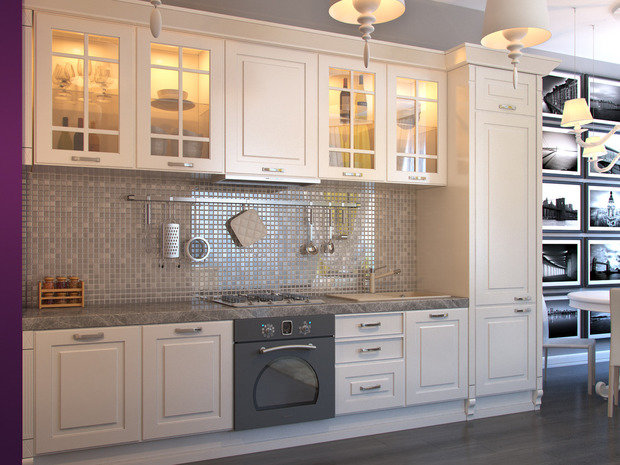 Фотография: Кухня и столовая в стиле Классический, Современный, Советы, Гид, как оформить кухонный фартук, энциклопедия_отделка – фото на INMYROOM