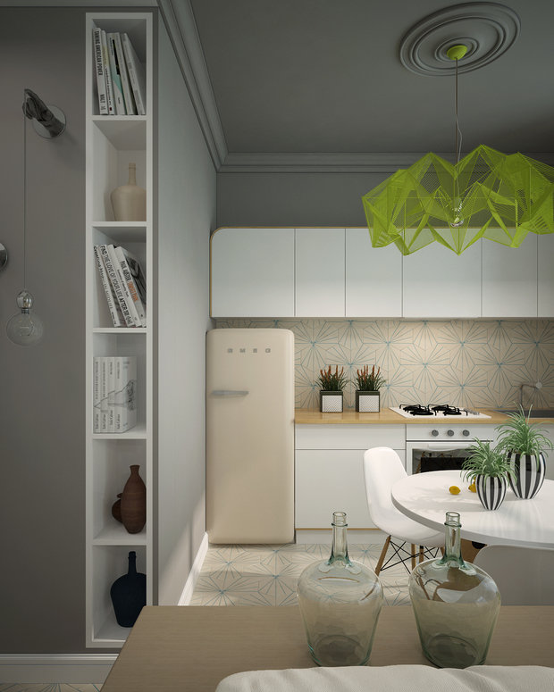 Фото из портфолио Квартира на берегу моря – фотографии дизайна интерьеров на INMYROOM