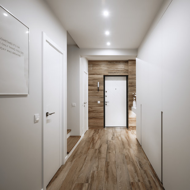 Фото из портфолио Двухуровневая квартира в г.Пенза – фотографии дизайна интерьеров на INMYROOM