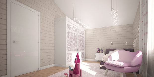 Фото из портфолио Деревянный дом – фотографии дизайна интерьеров на INMYROOM