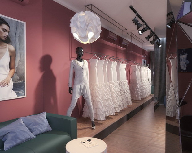 Фото из портфолио Свадебный салон  – фотографии дизайна интерьеров на INMYROOM