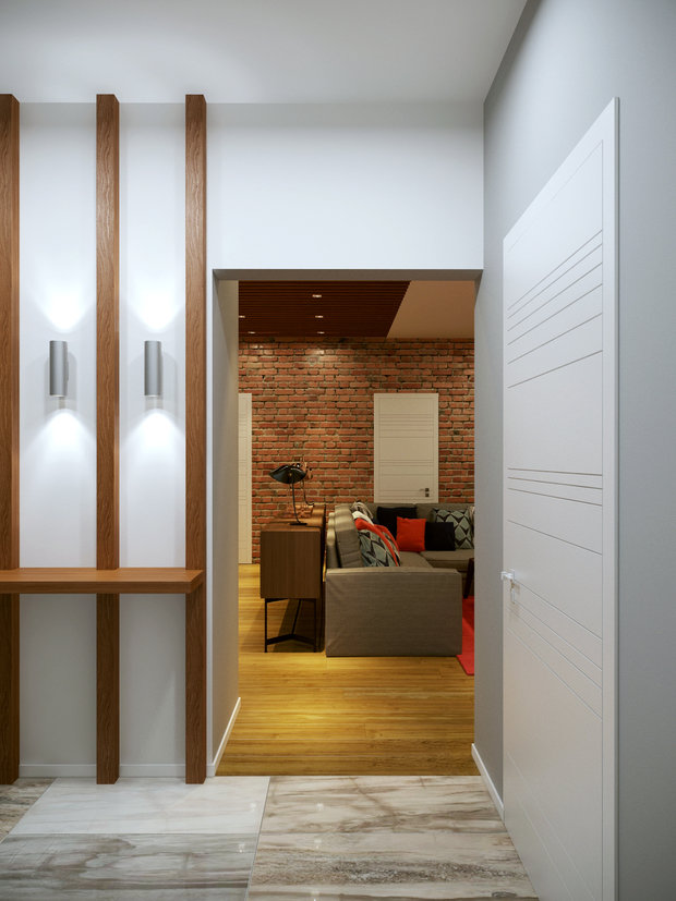 Фото из портфолио Просторная квартира в стиле Loft. Жилой комплекс "Айвазовский" г.Москва. 25 – фотографии дизайна интерьеров на INMYROOM