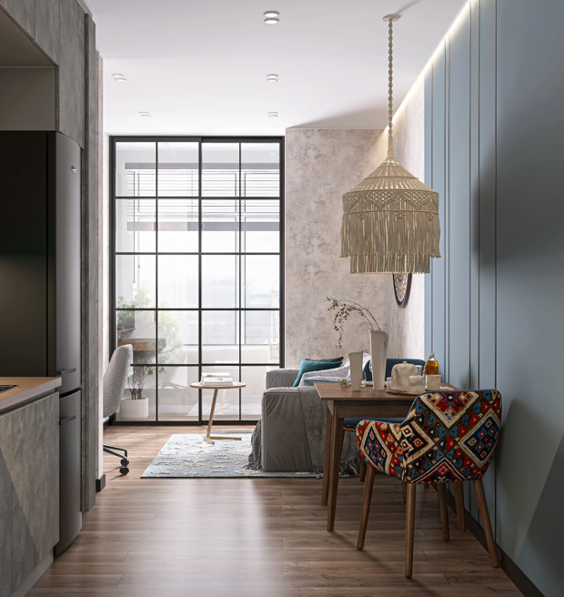 Фото из портфолио ЖК Цветы Башкирии – фотографии дизайна интерьеров на INMYROOM