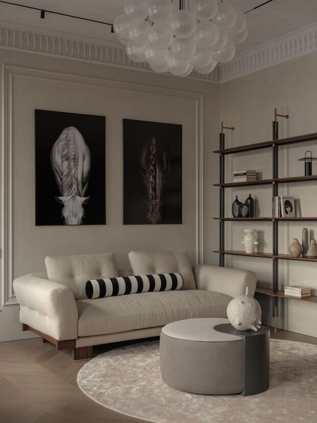 Искусство в гостиной, фотоработы, автор Ирина Казариди .