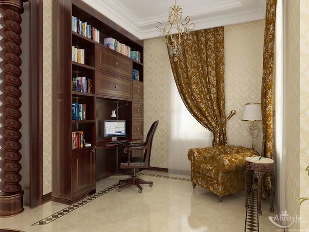 Фото из портфолио кабинет – фотографии дизайна интерьеров на InMyRoom.ru
