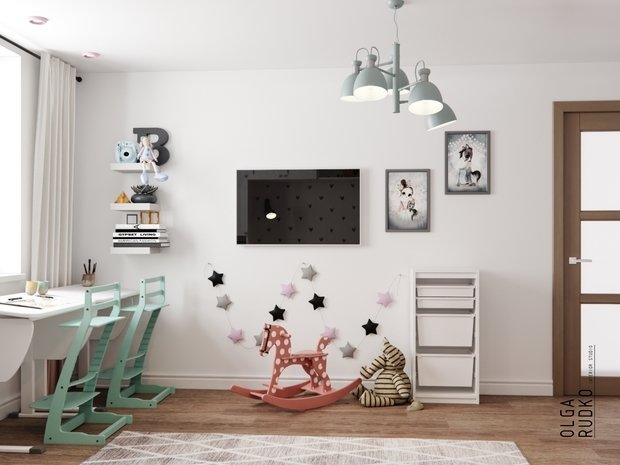 Фото из портфолио Детские  – фотографии дизайна интерьеров на INMYROOM
