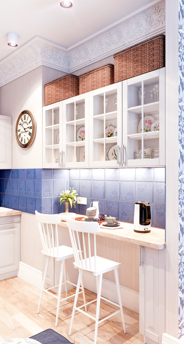 Фото из портфолио Deep blue – фотографии дизайна интерьеров на INMYROOM