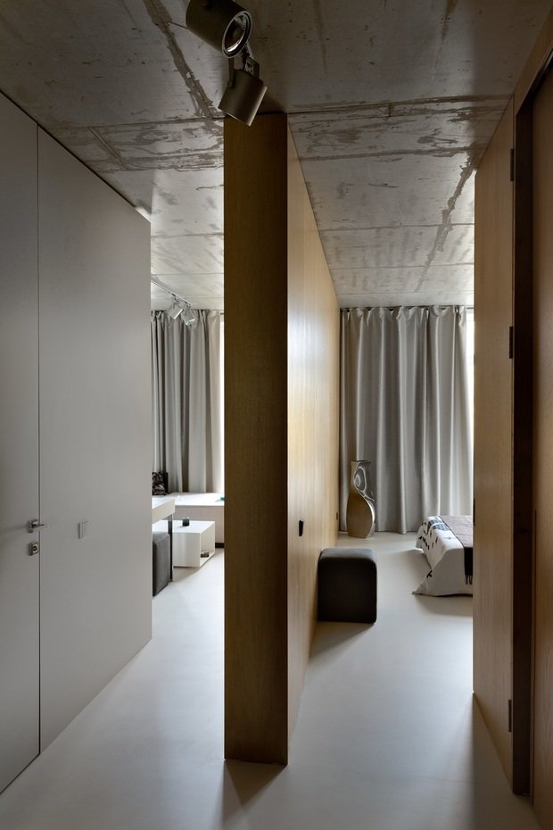 Фотография: Прихожая в стиле Лофт, Малогабаритная квартира, Квартира, Украина, Дома и квартиры – фото на INMYROOM